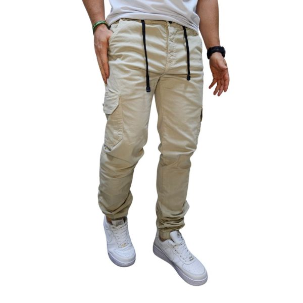 Pantalón Cargo Stretch Resorte en bota - Imagen 2
