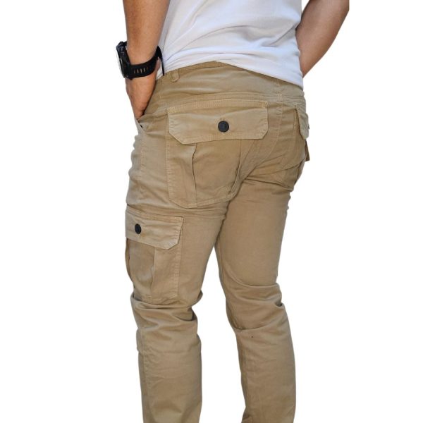 Pantalón Cargo Stretch Resorte en bota - Imagen 9