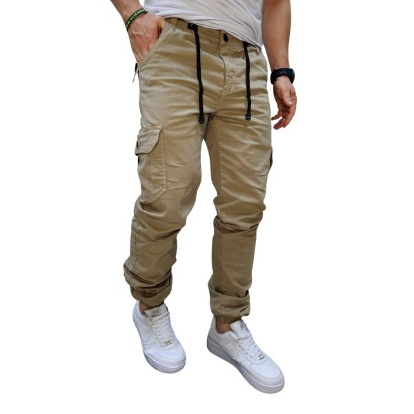 Pantalón Cargo Stretch Resorte en bota - Imagen 4