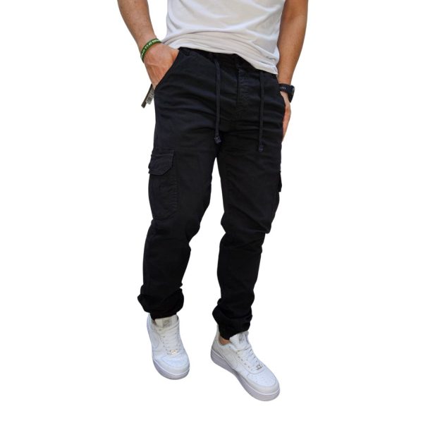 Pantalón Cargo Stretch Resorte en bota - Imagen 5