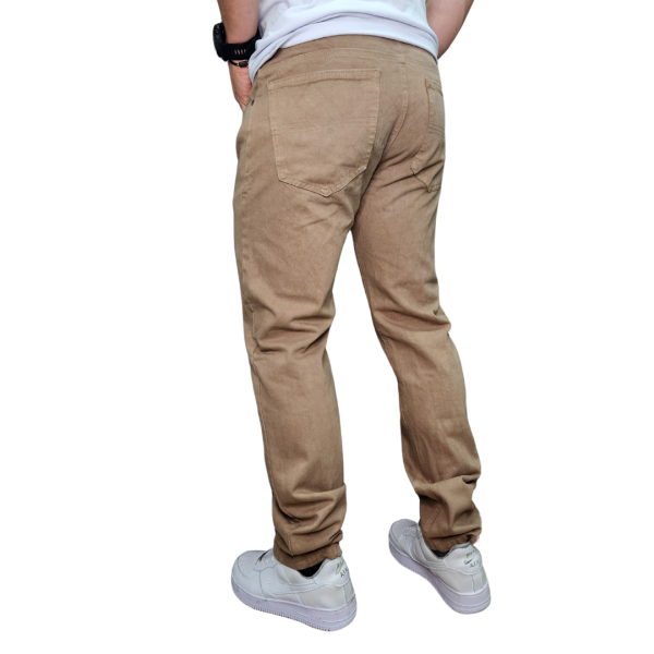 Pantalón Hombre Algodón No Stretch Semi Recto - Imagen 3