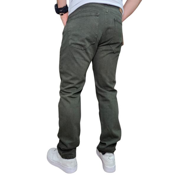 Pantalón Hombre Algodón No Stretch Semi Recto - Imagen 5
