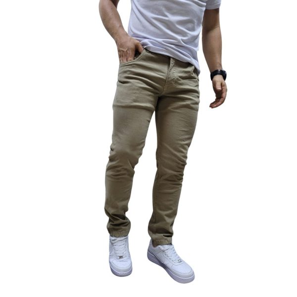 Pantalon Hombre Stretch Colores Confort - Imagen 4