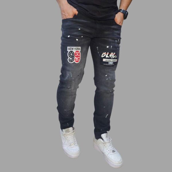 Jean Urbano Estampados Slim Fit - Diseño Novedoso