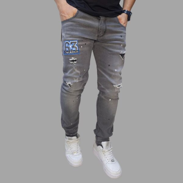 Jean Urbano Slim Fit Bordado - Diseños Novedosos