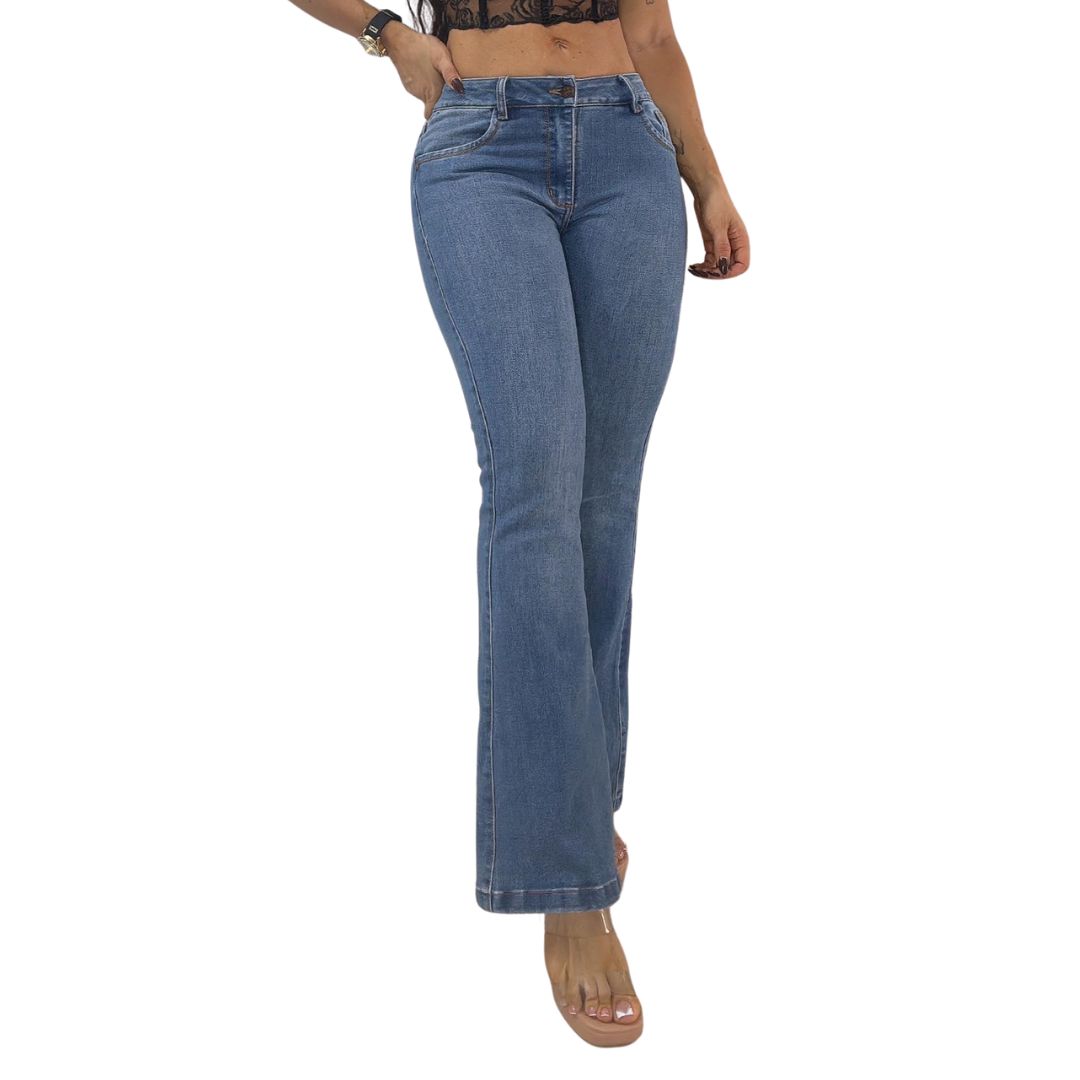 jean dama bota campana stretch jean dama bota campana stretch