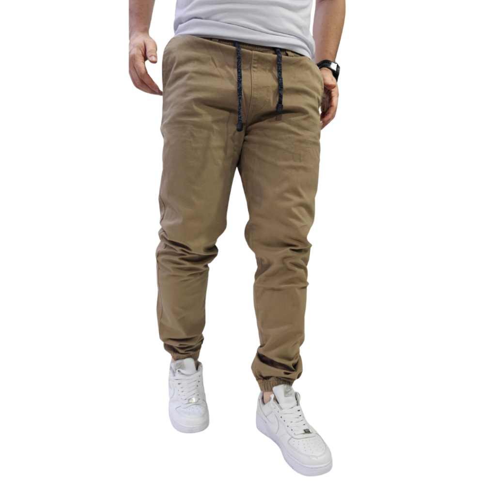 pantalon jogger hombre bota resorte